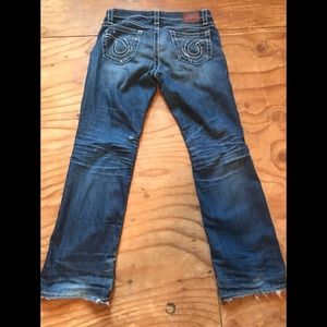 Low Rise Distressed Big Star Jeans